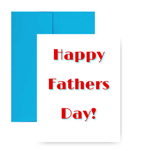 HAPPY FATHERS DAY Greeting Card