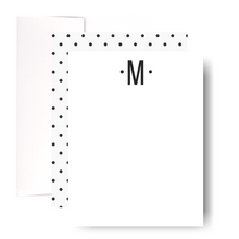 Load image into Gallery viewer, Studio Lemonade Monogram M Notecards G

